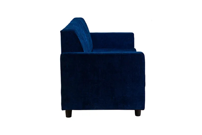 TR Isla Single Seat Classic Blue Fabric Sofa